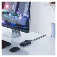 Orico CT2U3-13AB 13x USB-A 3.0 Hub with Switches - Black