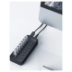 Orico CT2U3-13AB 13x USB-A 3.0 Hub with Switches - Black