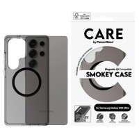Panzerglass CARE by PanzerGlass Flagship Urban Combat Black QI Case for Samsung Galaxy S25 Ultra - Semi-transparent Smoke