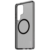 Panzerglass CARE by PanzerGlass Flagship Urban Combat Black QI Case for Samsung Galaxy S25 Ultra - Semi-transparent Smoke