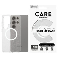 Panzerglass CARE by PanzerGlass Flagship Urban Combat StarLight White QI Case for Samsung Galaxy S25 Ultra - Transparent