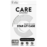 Panzerglass CARE by PanzerGlass Flagship Urban Combat StarLight White QI Case for Samsung Galaxy S25 Ultra - Transparent