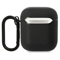 BMW Leather Color Lines Case for AirPods 1 / 2 - Black