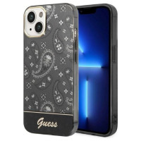 Guess Bandana Paisley Case for iPhone 14 / 15 / 13 6.1" - Black