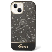 Guess Bandana Paisley Case for iPhone 14 / 15 / 13 6.1" - Black
