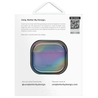 Uniq Iridescia AirPods 4 Hang Case - Holo Multicolor