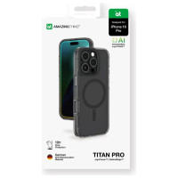 Amazingthing Titan Pro Mag Case with Magnetic Ring for iPhone 16 Pro - Black