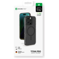 Amazingthing Titan Pro Mag Case with Magnetic Ring for iPhone 16 Pro Max - Black