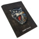 Nimmy Raptor Wolf Passport/Wallet Case - Brown