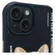 Nimmy Glasses Cool Dog iPhone 15 Case - Black