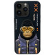 Nimmy Cool&Cute 2.0 Monkey Case for iPhone 15 Pro - Black