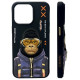 Nimmy Cool&Cute 2.0 Monkey Case for iPhone 15 Pro - Black