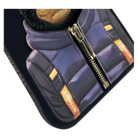 Nimmy Cool&Cute 2.0 Monkey Case for iPhone 15 Pro - Black