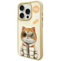 Nimmy Cool&Cute 2.0 Cat Case for iPhone 15 Pro - Green