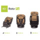 4Baby Autosēdeklis ROTO-FIX mokka (40-150 cm) [A]