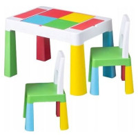 Tega Baby Galdiņš+ 2 krēsliņi MULTIFUN multicolor MF-006-134