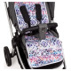 Ceba Baby Ieliktnis ratiņos divpusējs IMPRESO 33x85 cm Ceba Baby (814)