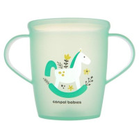 Canpol Babies Krūze ar diviem rokturiem 250 ml TOYS 2/101 green [A]