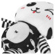 Akuku Plīša rotaļlieta KITTEN black&white A0658