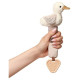 Babyono Rotaļlieta ar pīkstuli un graužamo GOOSE ZOE BabyOno 1555