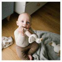 Babyono Rotaļlieta ar pīkstuli un graužamo GOOSE ZOE BabyOno 1555