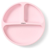 Babyono Silikona šķivis ar piesūcekni 1482/02 pink