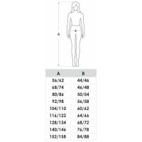 Yoclub Zeķubikses ar bikšturiem RAB-0047 GIRL 92-98 cm