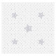 Ceba Baby Aizsarpaklājiņš Less Mess GREY STARS 120x120 cm-izpārdošana