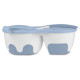 Babyono Ceļojumu bļoda-konteiners BabyOno 1067/01 blue [A]