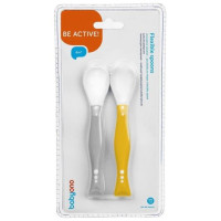 Babyono Elastīgas karotes 2 gab. Babyono 1066/05 grey [A]