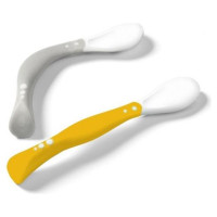 Babyono Elastīgas karotes 2 gab. Babyono 1066/05 grey [A]