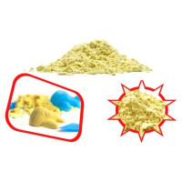 KIK Kinētiskās smiltis 1 kg YELLOW 9568/4