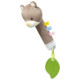 Babyono Rotaļlieta ar pīkstuli TEDDY GARDENER BabyOno 1431