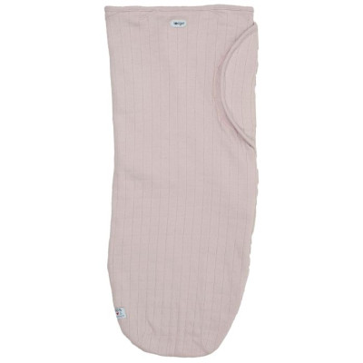 Lodger Bundler Solid kokvilnas autiņ&scaron; mazuļa ietī&scaron;anai, Powder - BN 023