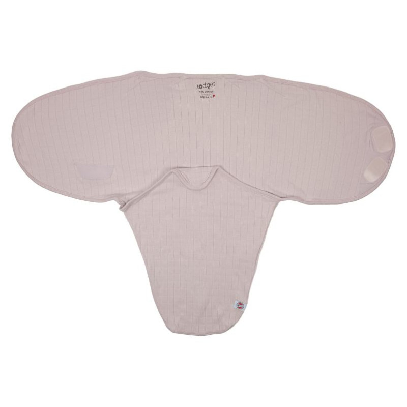 Lodger Bundler Solid kokvilnas autiņ&scaron; mazuļa ietī&scaron;anai, Powder - BN 023