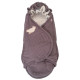 Lodger Bunker Folklore Fleece vissezonas guļammaiss, Mauve - BK 330
