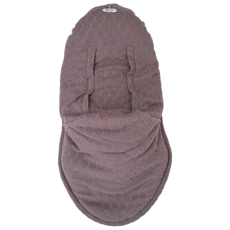 Lodger Bunker Folklore Fleece vissezonas guļammaiss, Mauve - BK 330