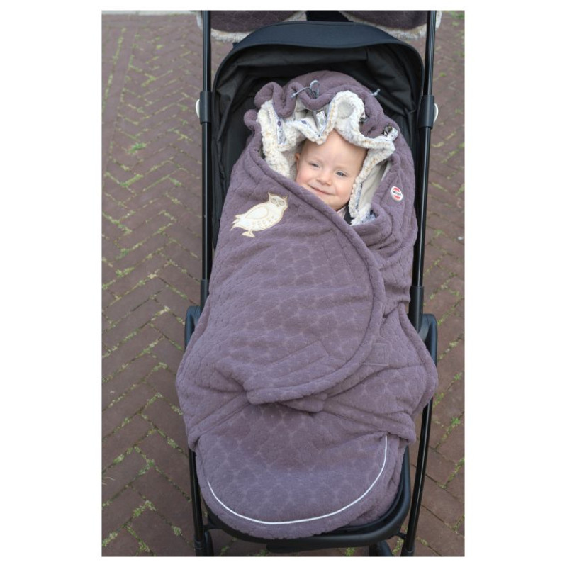 Lodger Bunker Folklore Fleece vissezonas guļammaiss, Mauve - BK 330