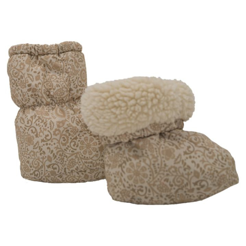 Lodger Socker Folklore Taslon bērnu zābaciņi, Birch - SOT 599