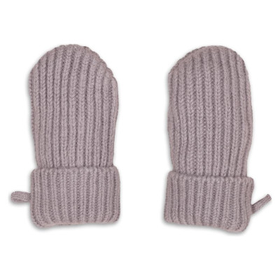 Lodger Mittens Merino vilnas bērnu cimdiņi, Rose, 0-12m - MTM 107_0-12