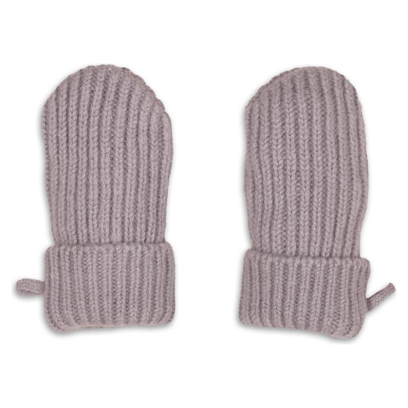 Lodger Mittens Merino vilnas bērnu cimdiņi, Rose, 0-12m - MTM 107_0-12