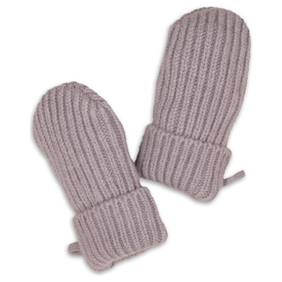 Lodger Mittens Merino vilnas bērnu cimdiņi, Rose, 0-12m - MTM 107_0-12