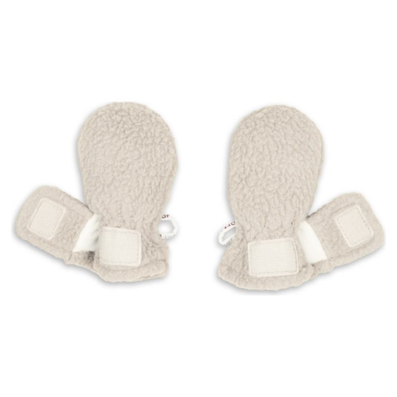 Lodger Mittens Teddy bērnu cimdiņi, Birch, 0-12m - MTT 599_0-12