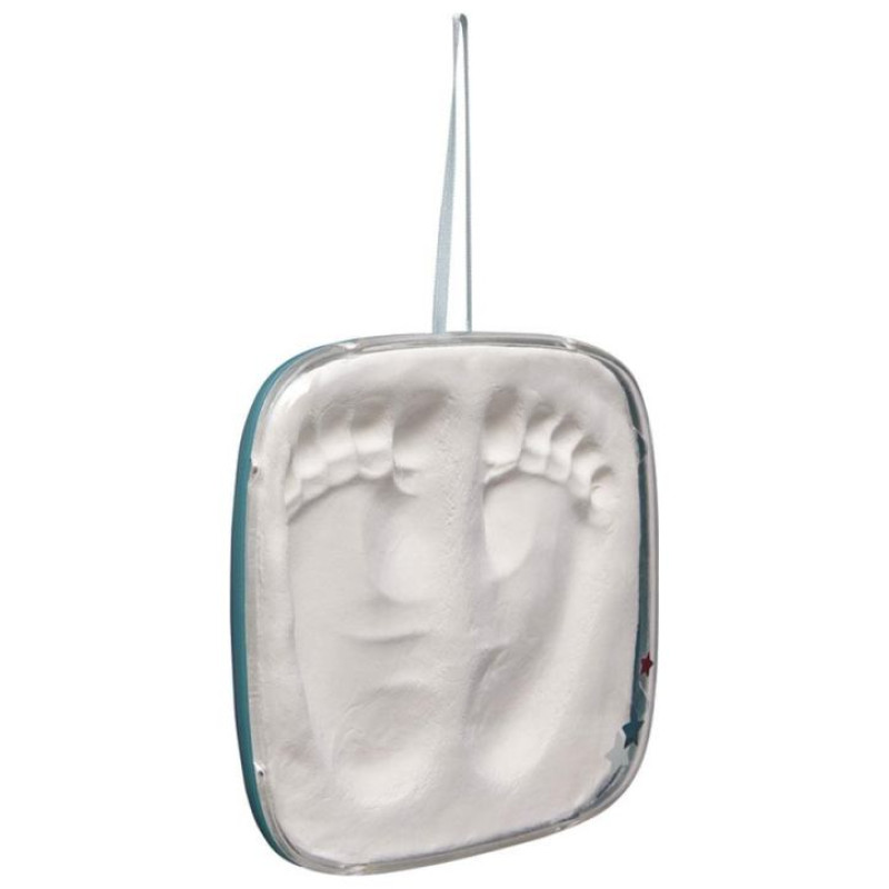 Bubabloon Baby Art Hello Baby Galactic Green komplekts mazuļa pēdiņas/rociņas nospieduma izveido&scaron;anai + Bubabloon balons ar pārvalku, sarkans - 3601091900 promo