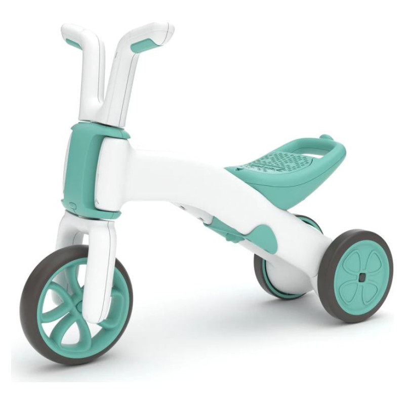Chillafish Bunzi līdzsvara velosipēds - transformers pa&scaron;iem mazākajiem 2-in-1, mint, no 1 līdz 3 gadiem - CPBN03MIN