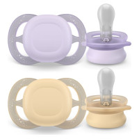 Philips Avent māneklītis Ultra Start, 0-2 mēneši,  2 gab., meitenēm - SCF075/01