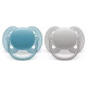 Philips Avent māneklītis Ultra soft Neutral, 6-18M (2 gab), zēniem - SCF091/17
