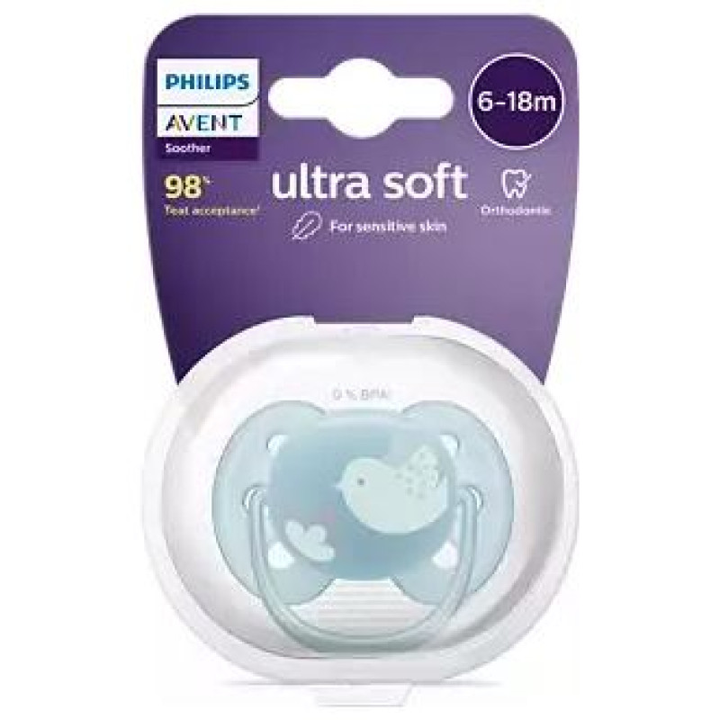 Philips Avent māneklītis Ultra soft DECO, 6-18M (1 gab), zēniem - SCF092/04