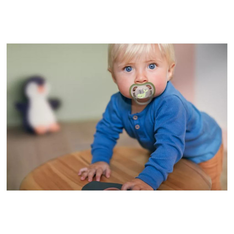 Philips Avent māneklītis Ultra Air Deco, whale, 6-18M (1 gab), zēniem - SCF086/05