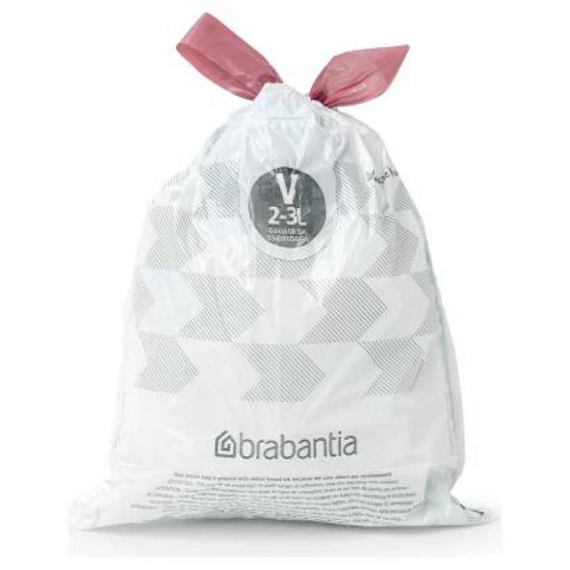 Brabantia atkritumu tvertņu maisiņi,2-3 l, , 20 gab - 116582